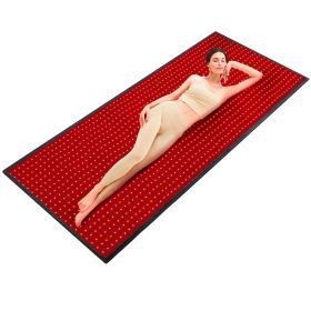 VEVOR Red Light Therapy Mat for Full Body, 1280PCS 3-Chip LED Light Therapy Pad & Controller, 10/40Hz Pulse, 10-90 Min Timer VEVOR Red Light Therapy Mat for Full Body, 1280PCS 3-Chip LED Light Therapy Pad & Controller, 10/40Hz Pulse, 10-90 Min Timer